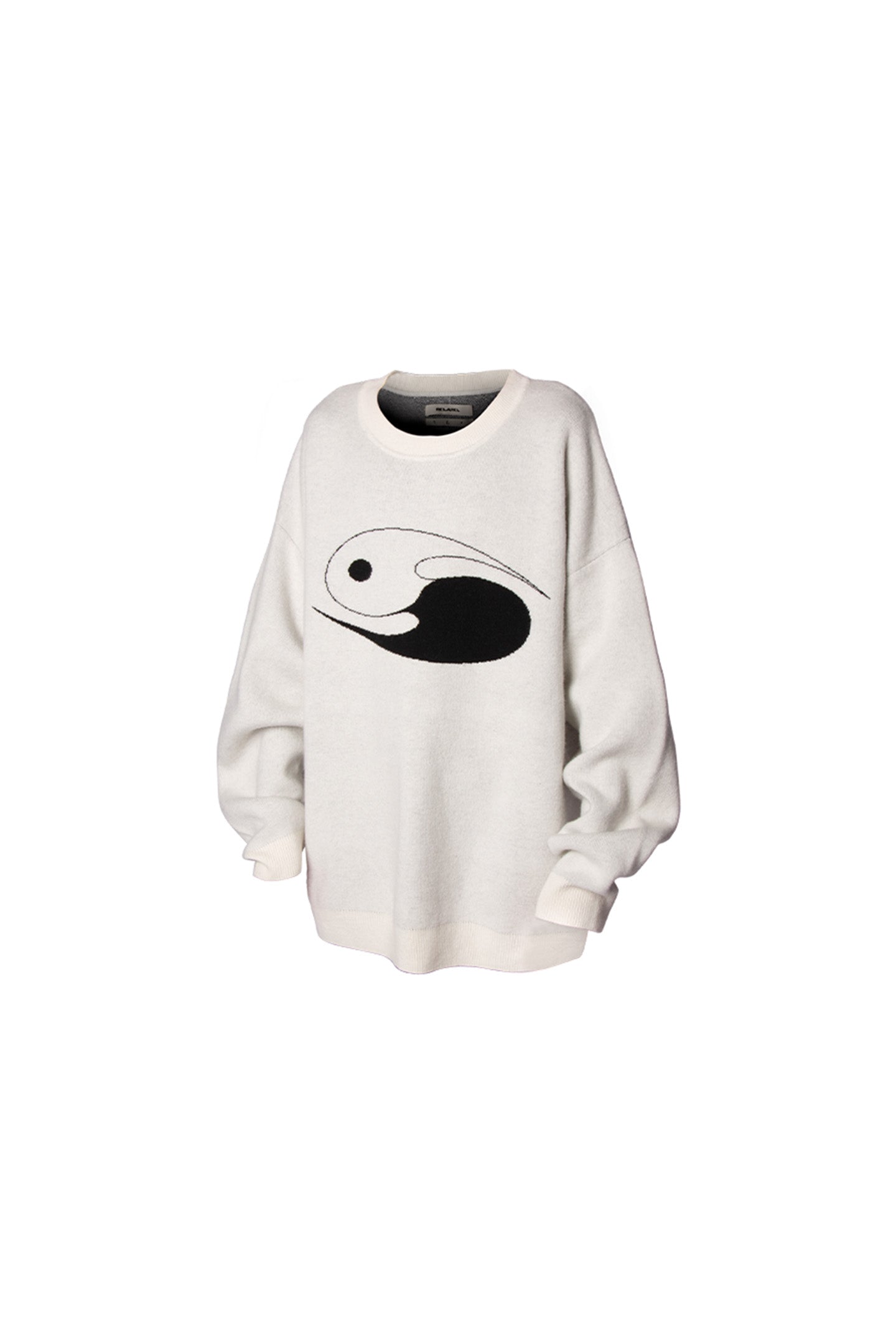 RELABEL丨Transform Tai Chi Oversized Wool Sweater - PSYLOS 1, RELABEL丨Transform Tai Chi Oversized Wool Sweater, Sweater, RELABEL, PSYLOS 1